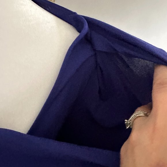 Beautiful Royal Blue Grace Blouse - Picture 7 of 7